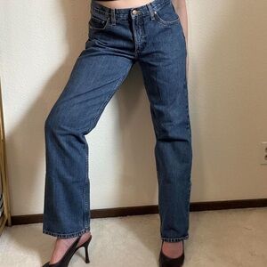 Y2K Cruel Girl Low Rise Relaxed Straight Leg Jeans Vintage Denim